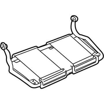 Ford F5TZ7863160A Frame & Spring - Rear Seat