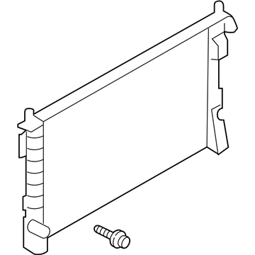 Ford 7T4Z-8005-B Radiator Assembly