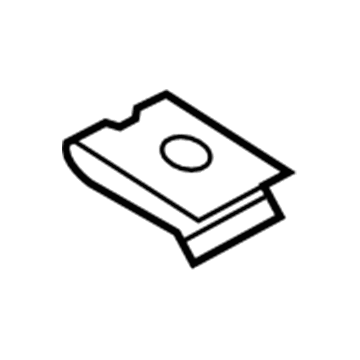 Ford -W520802-S439 Nut - Spring