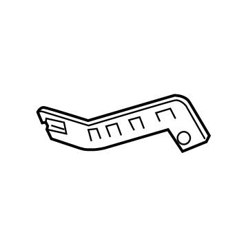 Ford LB5Z-17D942-C Bracket - Bumper Mounting