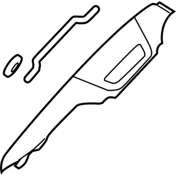 Ford BC3Z-2503599-AC Moulding - Windshield