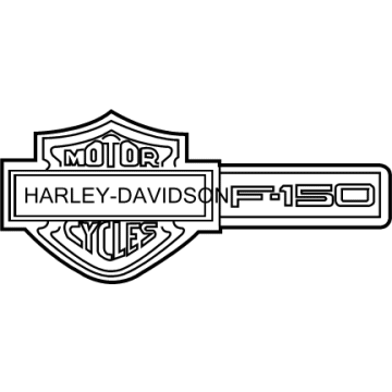 Ford 6L3Z-16720-AA Name Plate