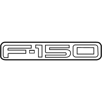 Ford 5L3Z-16720-CA Nameplate, Front 5L3Z-16720-CA Ford Nameplate, Front Illustration 1 of 1