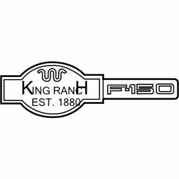 Ford 5L3Z-1842528-AB Name Plate
