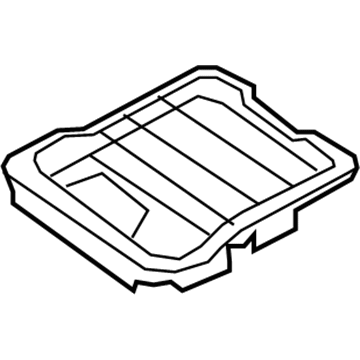 Ford 3C2Z-1563100-AA Frame And Spring - Front Seat Cushion