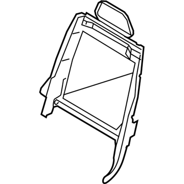 Ford 9C2Z-1661018-A Frame Assembly