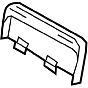 Ford 3C2Z-1564682-AAA Cover - Seat Back Header