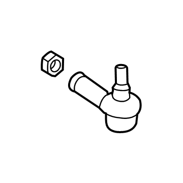 Ford BK2Z-3A130-A End - Spindle Rod Connecting