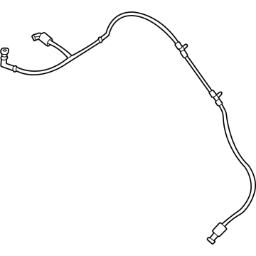 LC5Z-17A605-F Ford Lower Hose Illustration 1 of 1