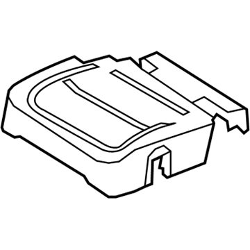 Ford CA8Z-7463840-E Pad - Rear Seat Cushion