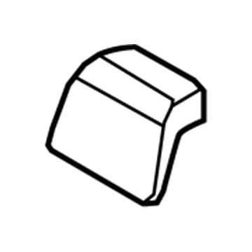 Ford DA8Z-74501A04-CC Cover Assembly - Rear Seat Headrest