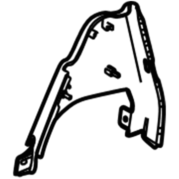 Ford AE9Z-7461349-BB Cover - Seat Back Latch
