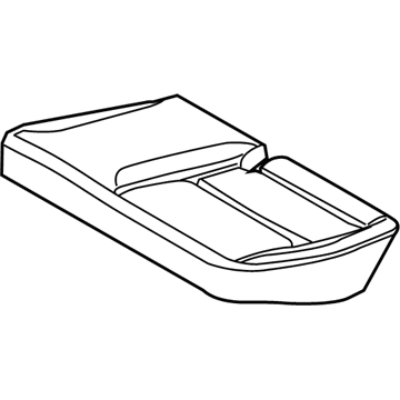 Ford CV6Z-5863841-A Pad - Rear Seat Cushion