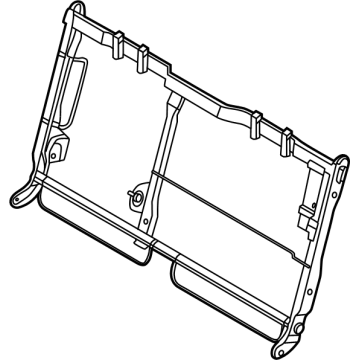 Ford LC3Z-16613A39-A Frame - Rear Seat Back Retainer