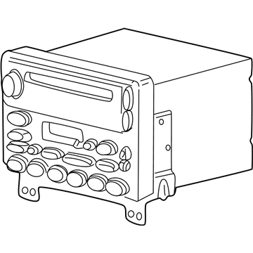 Mercury 7L2Z-18806-GA Radio - Stereo/St