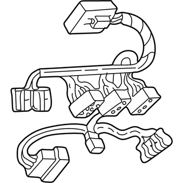 Ford XL1Z13A709EA Wiring Assembly