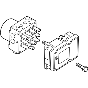 Ford Police Interceptor Utility Brake Fluid Pump - DB5Z-2C215-B