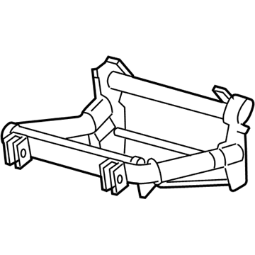 Ford 2C5Z-7863160-C Frame And Spring - Rear Seat Cushion