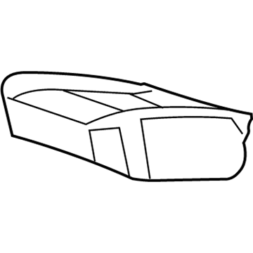 Ford 4L2Z-7863840-AA Pad - Rear Seat Cushion
