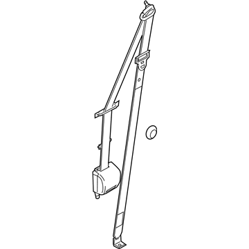Ford 9C2Z-16611B68-BB Seat Belt Assembly
