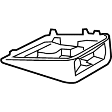Ford CK4Z-61042A82-AA Bezel Assembly - Instrument Panel