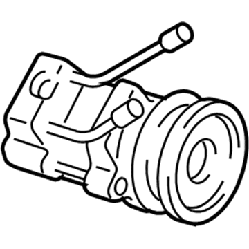 Lincoln 5W1Z-19V703-AA Compressor Assembly
