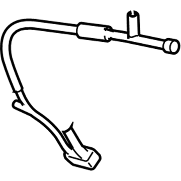 Lincoln JU2Z19D734E Tube - Compressor To Manifold