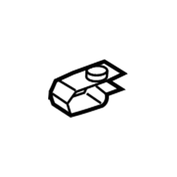 Ford -W707291-S439 Nut - Spring