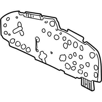 Mercury 1F1Z-10K843-AA Printed Circuit