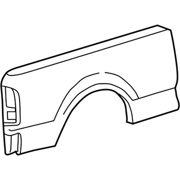 Ford F75Z-9927840-DA Panel - Quarter - Outer