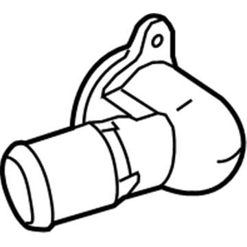 Ford AA5Z-8592-A Connection Water Outlet