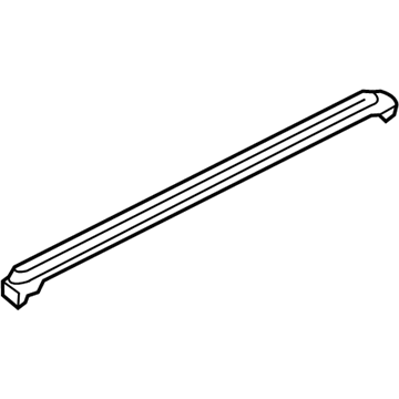 FA1Z-5825861-B Ford Belt Weatherstrip, Driver Side Illustration 1 of 1