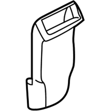 Ford F5TZ-19A618-A Duct Assembly - Foot Room