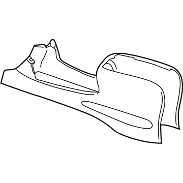 Mercury F5TZ78045A36D Console - Center Floor