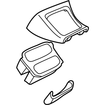 Ford F57Z7804567B Panel Assembly, Console