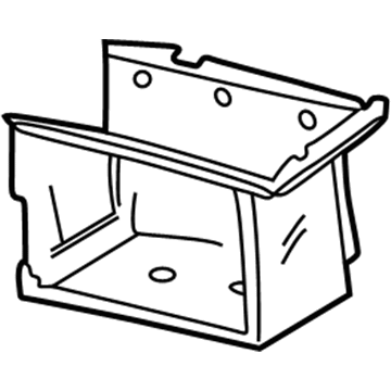 Ford F87Z7806010AA Compartment Assembly Rear Storage