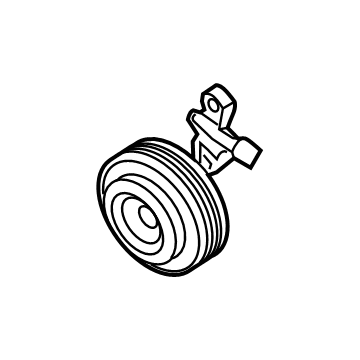 Ford Edge A/C Compressor Clutch - F2GZ-19D786-A