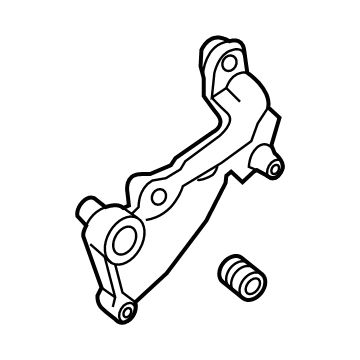 Ford F2GZ-10A313-A Mount Bracket F2GZ-10A313-A Ford Mount Bracket Illustration 1 of 1