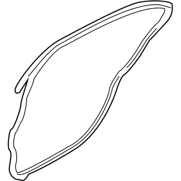 Mercury 6E5Z-5425324-AA Weatherstrip