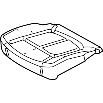 Ford BC3Z-25632A23-B Pad - Seat Cushion