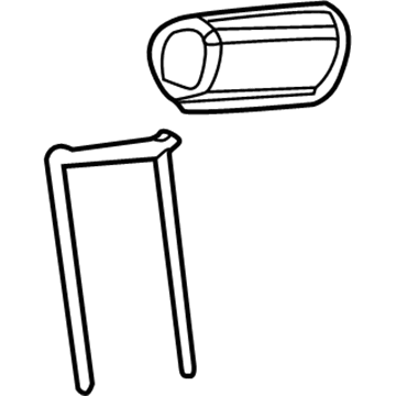 Ford 1L2Z98611A08AAB Headrest Assembly