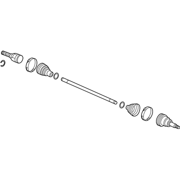 Lincoln EJ7Z-4K138-E Shaft Assembly