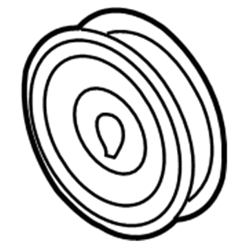 Mercury 8S7Z-6312-A Pulley - Crankshaft
