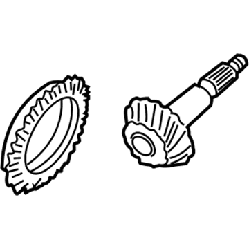 Ford F57Z-3222-BA Gear And Pinion Assembly - Driving