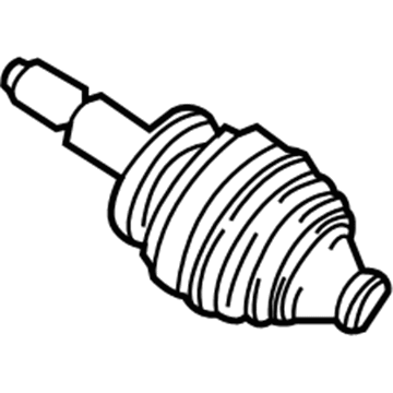 Ford F57Z-3B436-BA Shaft - Front Axle