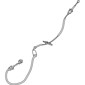Ford CV6Z-7E395-E Shift Control Cable CV6Z-7E395-E Ford Shift Control Cable Illustration 1 of 1