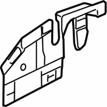 Mercury 9E5Z-16103-A Shield - Splash - Wheelhouse