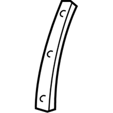 Lincoln 1L1Z-7820983-AA Moulding - Door Window Frame