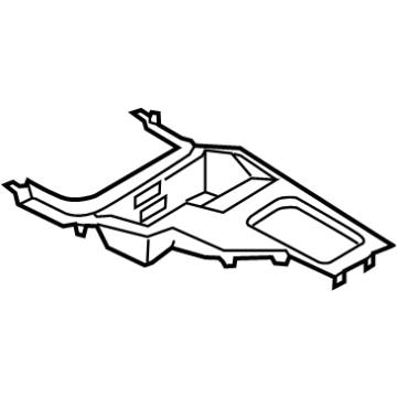 Ford Ranger Center Console Base - KB3Z-2104567-AA