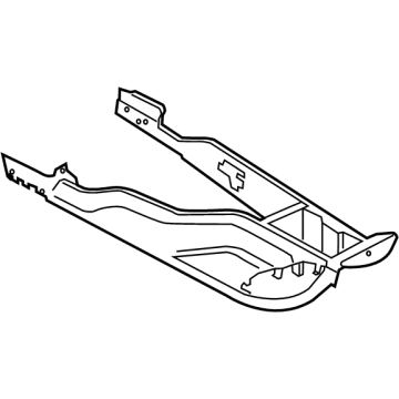 Ford Ranger Center Console Base - KB3Z-21061A16-AA